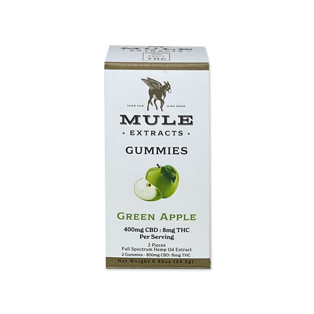 Green Apple CBD Gummies - MULE CBD – Mule Extracts