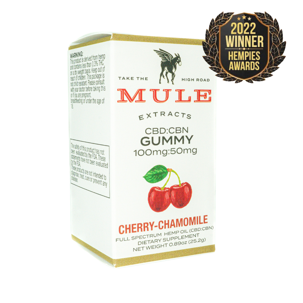 
                  
                    Cherry Chamomile CBD:CBN Gummies
                  
                