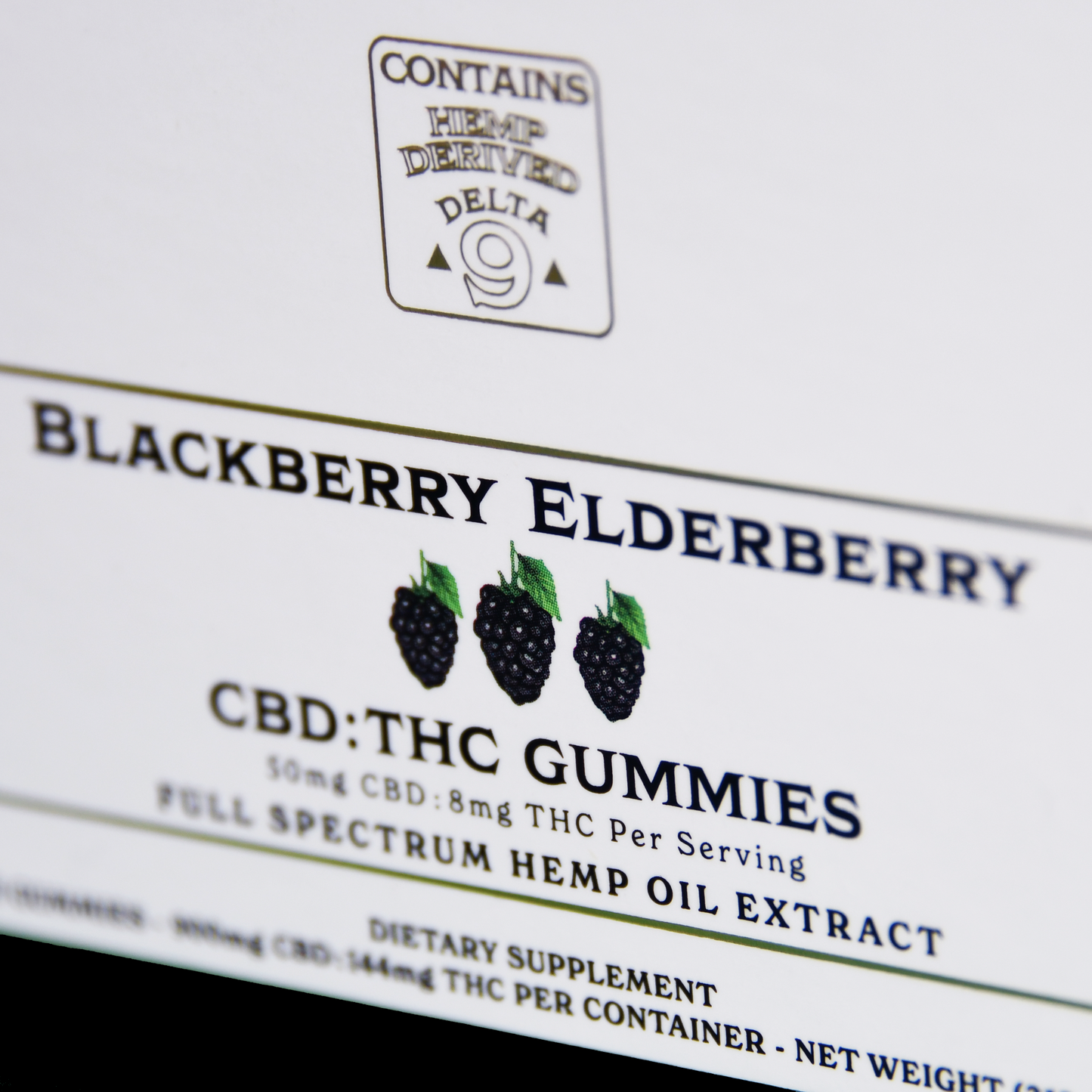 
                  
                    Blackberry Elderberry CBD Gummies
                  
                
