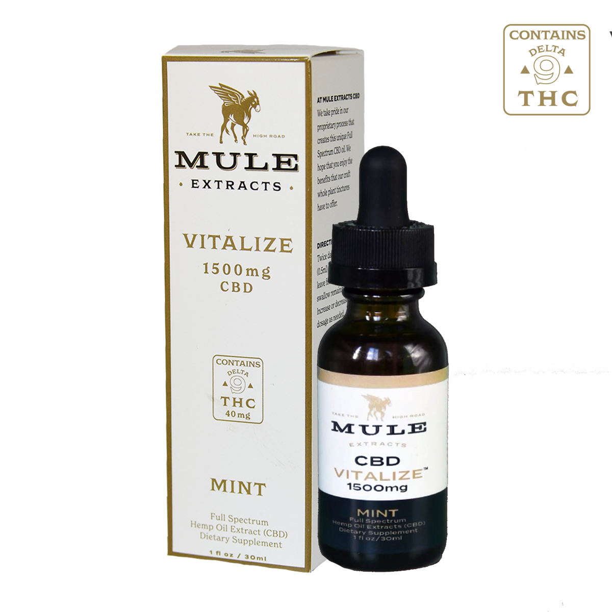 Vitalize Tincture Mule Extracts